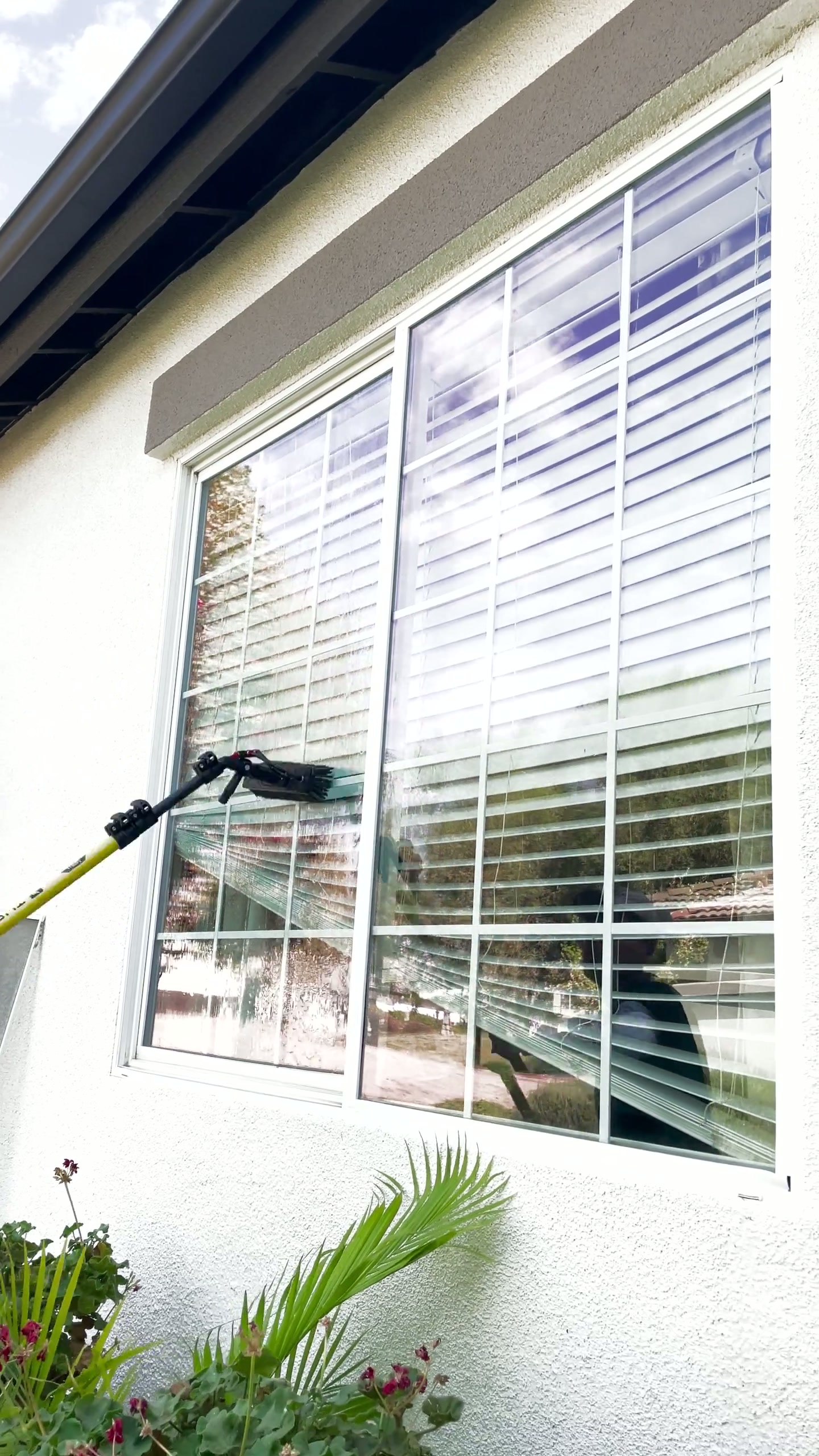 CLEAREX cleaning exterior windows