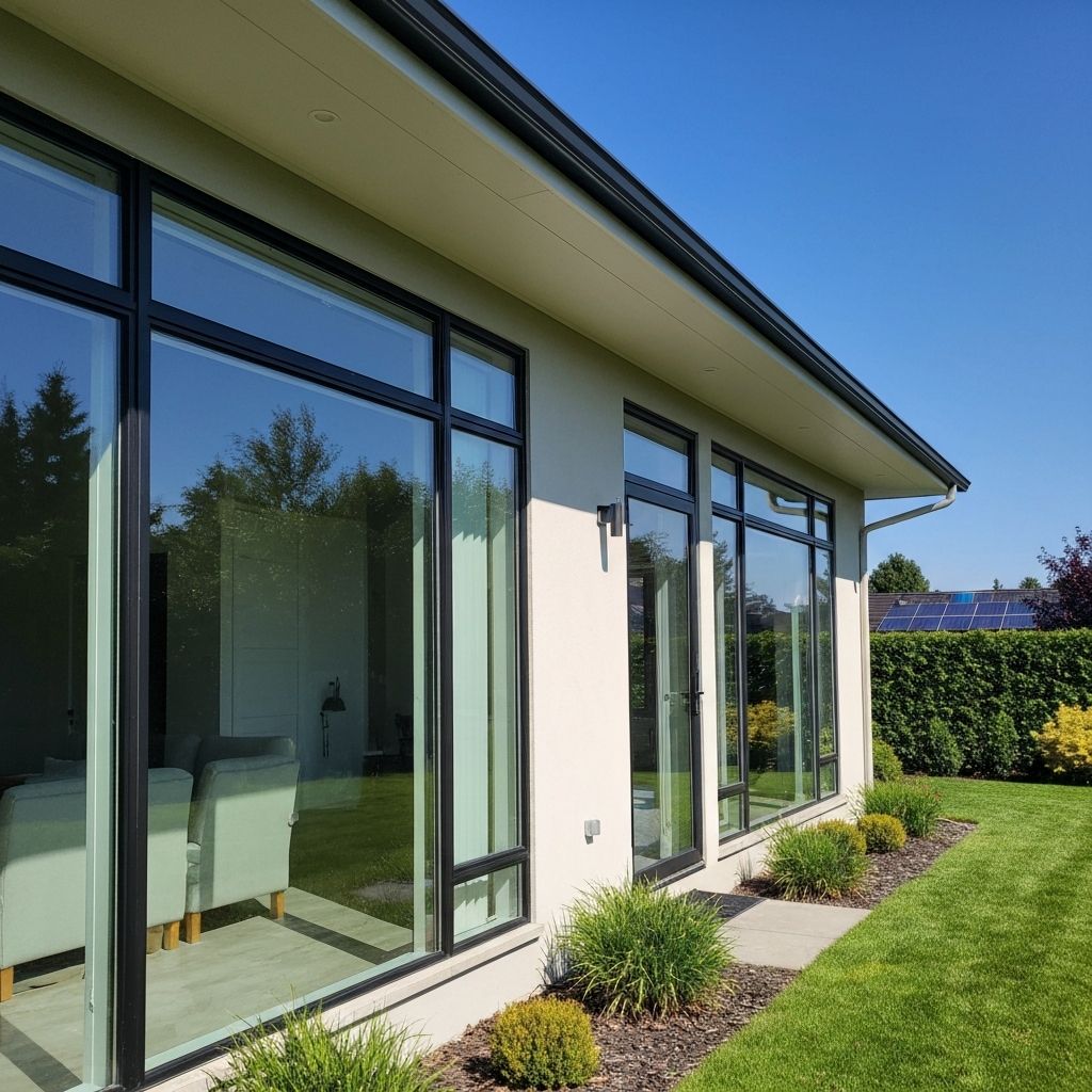Window cleaning service by CLEAREX Exterior Care