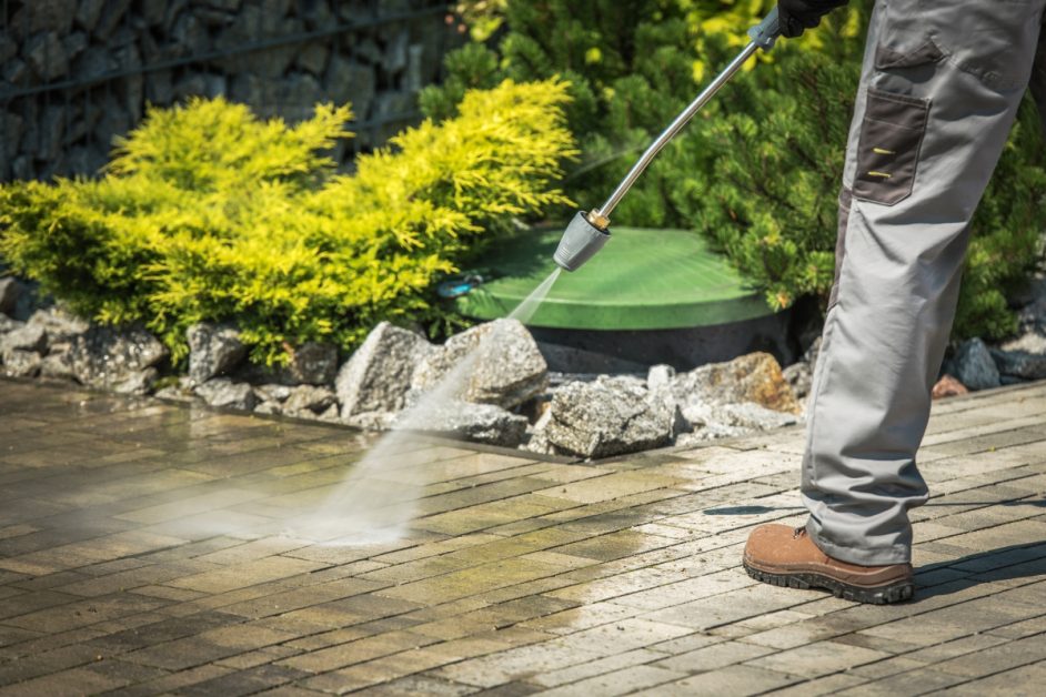 Pressure wash service by CLEAREX Exterior Care